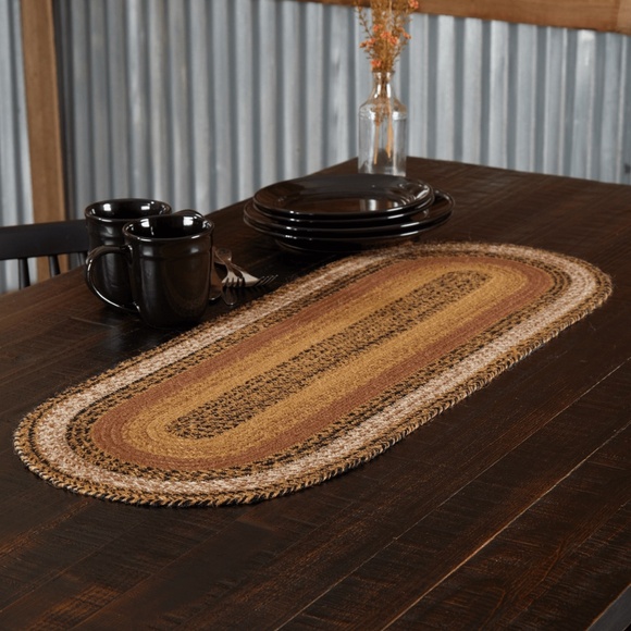 Kettle Grove Jute Runner 13x36 - Picture 1 of 3